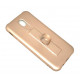 Silicone Case Motomo With Finger Ring For Samsung Galaxy J7 2017 J730 Pink / Gold